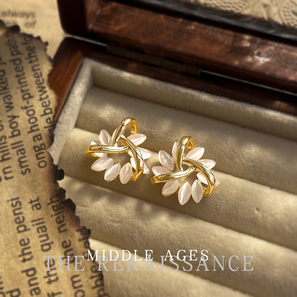 Women's Stone Ear Collection Temperament Commute Affordable Stud Earrings