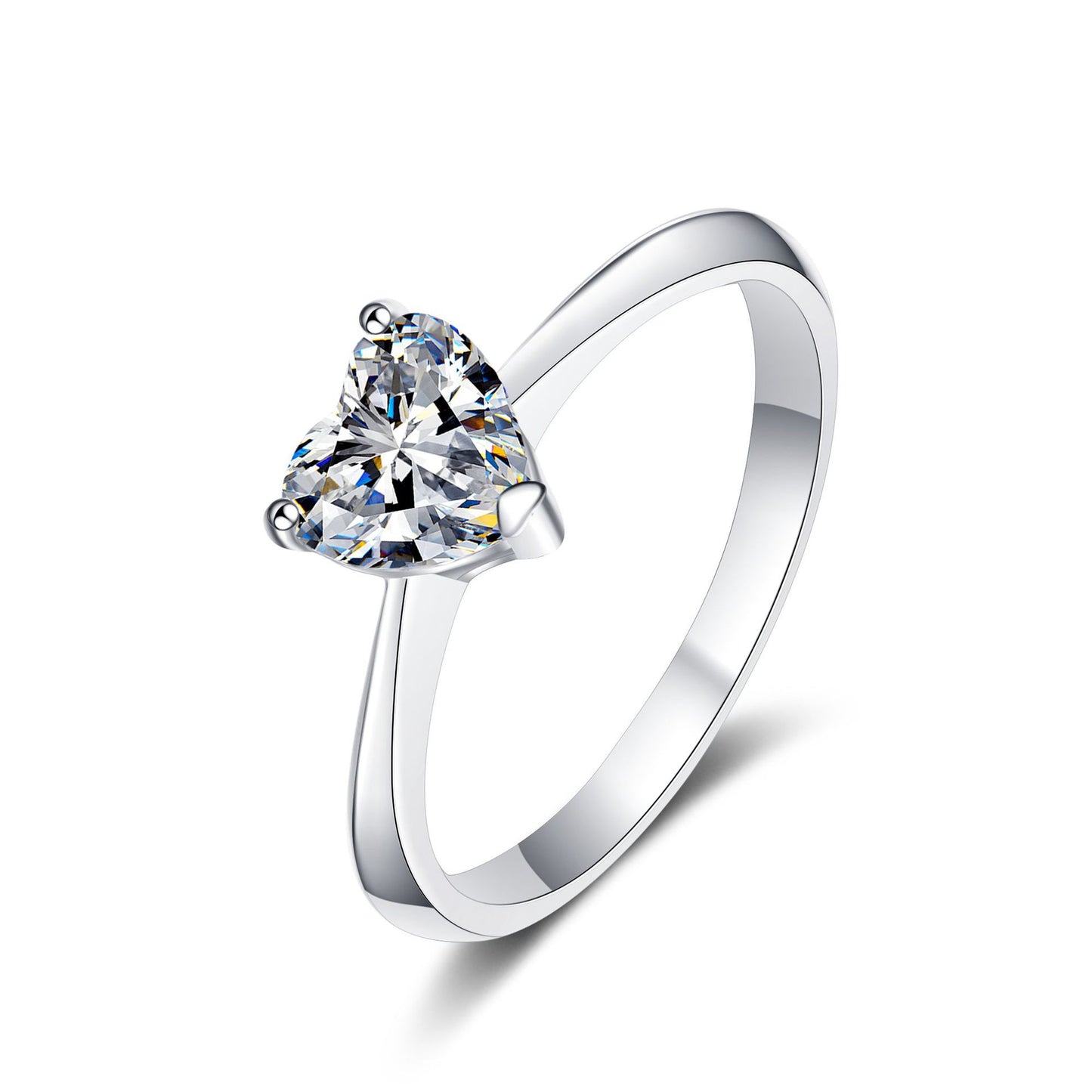Children's Sterling Sier Simple Shaped Karat 2 Rings