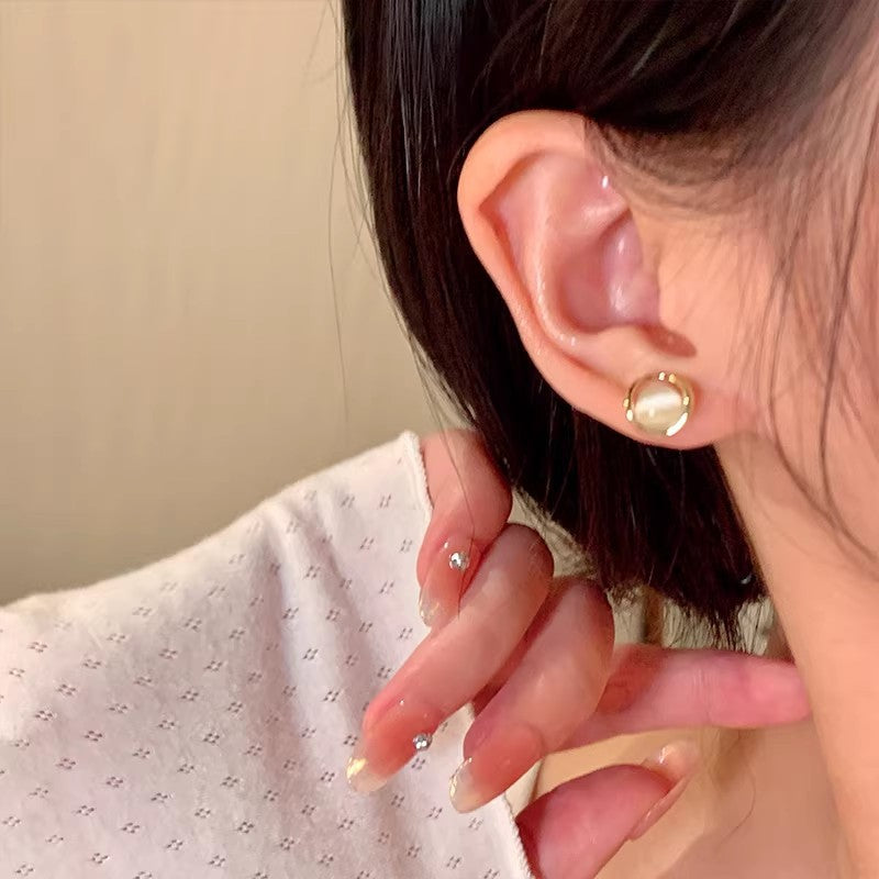 Women's Stone Ear Light Luxury Minority Exquisite Design Stud Earrings