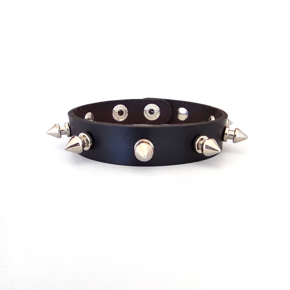 Rivet Dark Personality Fashion Leather Rock Bracelet