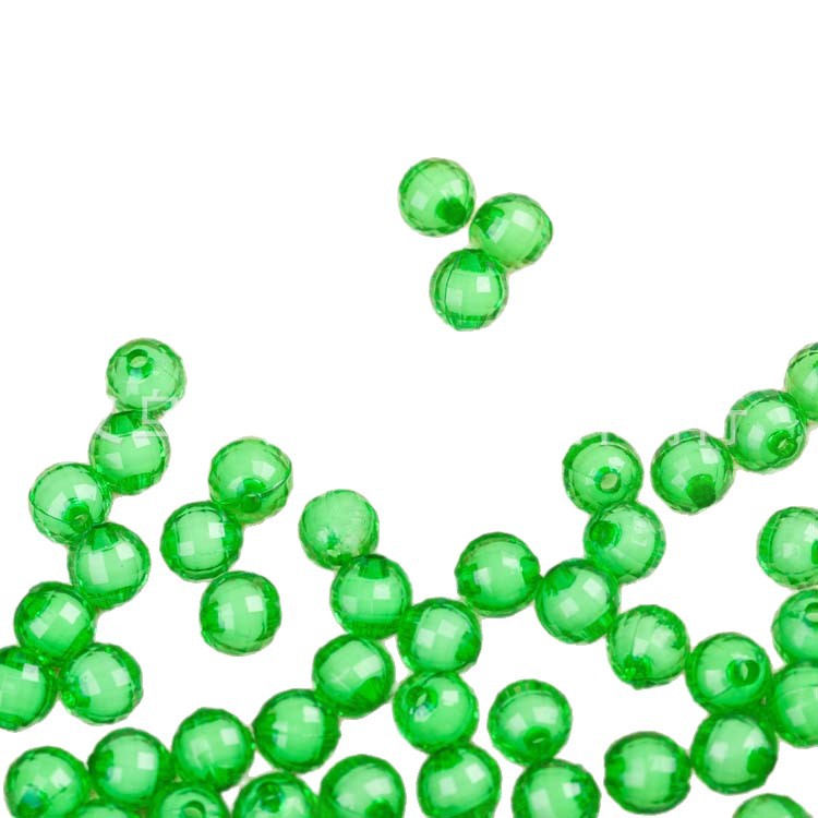 Earth Colorful Acrylic Beads Cut Material Jewelry Accessories