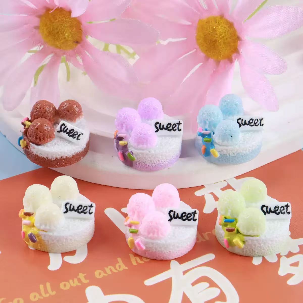 Handmade Material Hair Magnets Cream Glue Jewelry Accessories