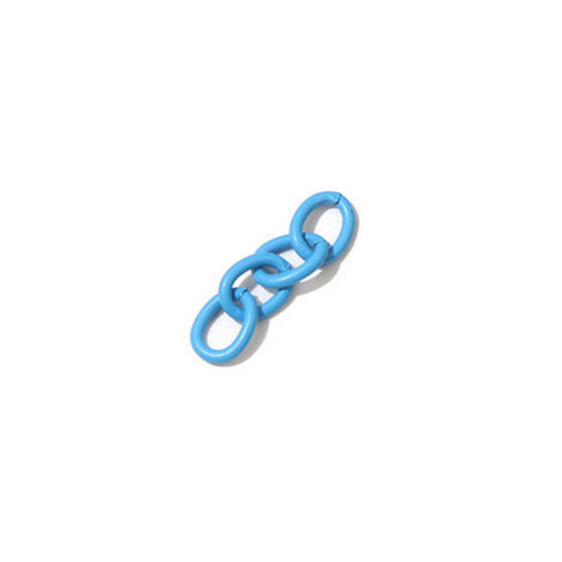 Color Paint Chain Extension Tail Hoop Jewelry Accessories