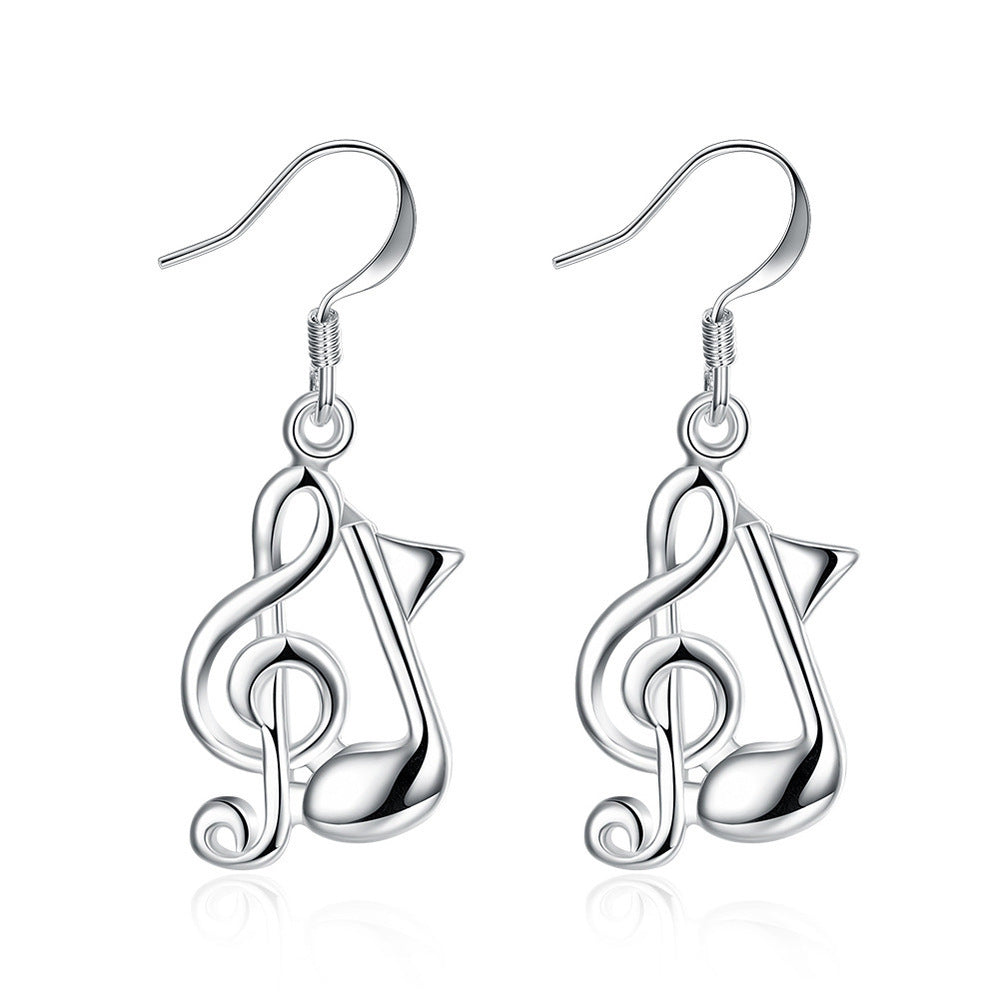 Note Shape Female Niche Cold High Sense Birthday Rings