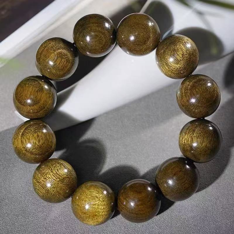 Sichuan Silkwood Old Materials Demolition Buddha Beads Prayer Bracelet