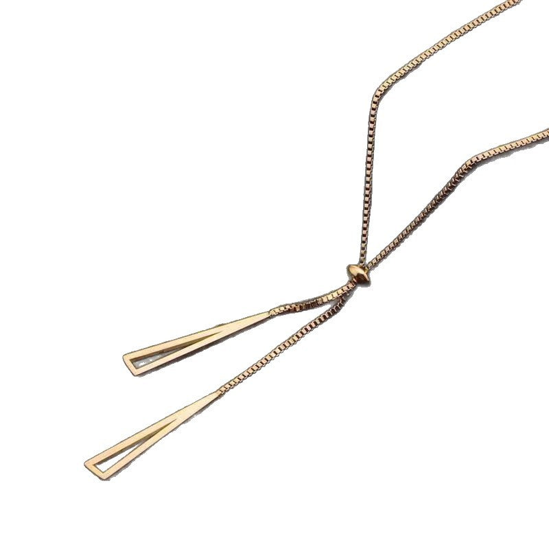 Design Sense Niche Female Light Luxury Necklaces