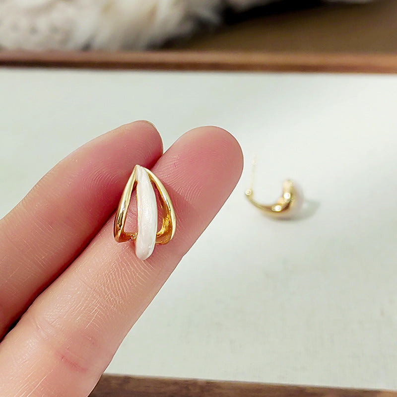 Women's Enamel Drop Glazed Light Luxury Advanced Design Sense Simple Wild Rings