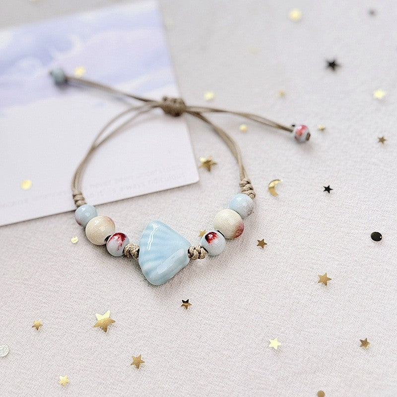 Ceramic Design High-grade Female Sweet Travel Simple Fresh Bracelet