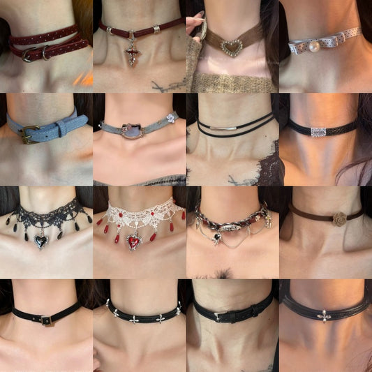 Millennium Hot Vintage Leather Design Sense Necklaces
