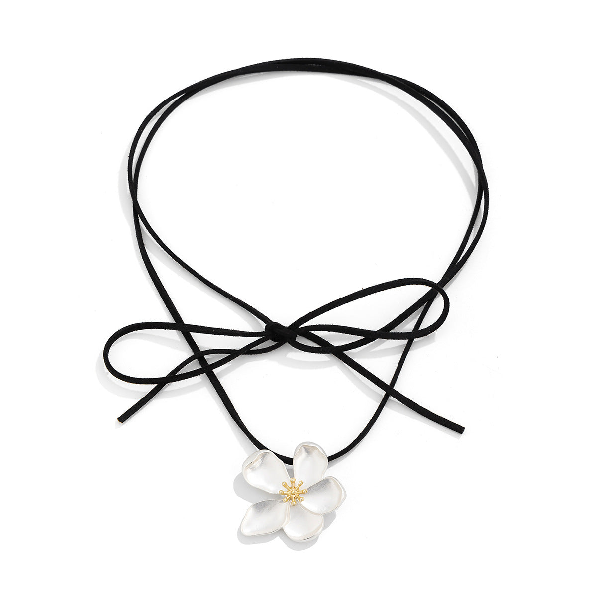 Artificial Flower Winding Temperament Pastoral Five Petal Collar