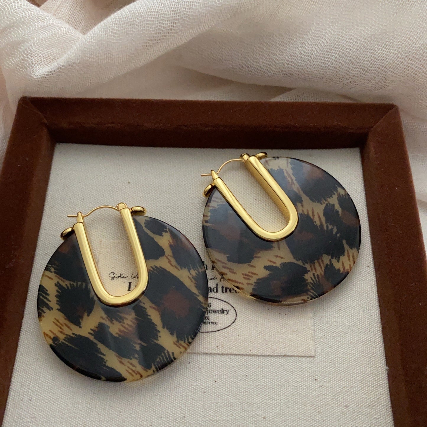 Artsy Semicircle Elegant Wild Candy Color Personalized Earrings