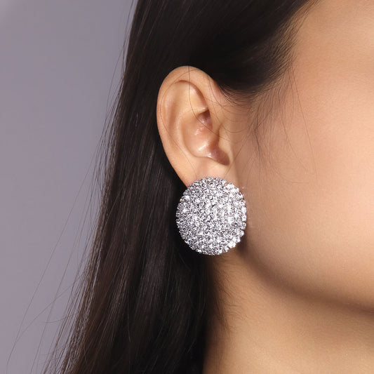 Women's Simple Round High Sense Affordable Luxury Fashion Earrings