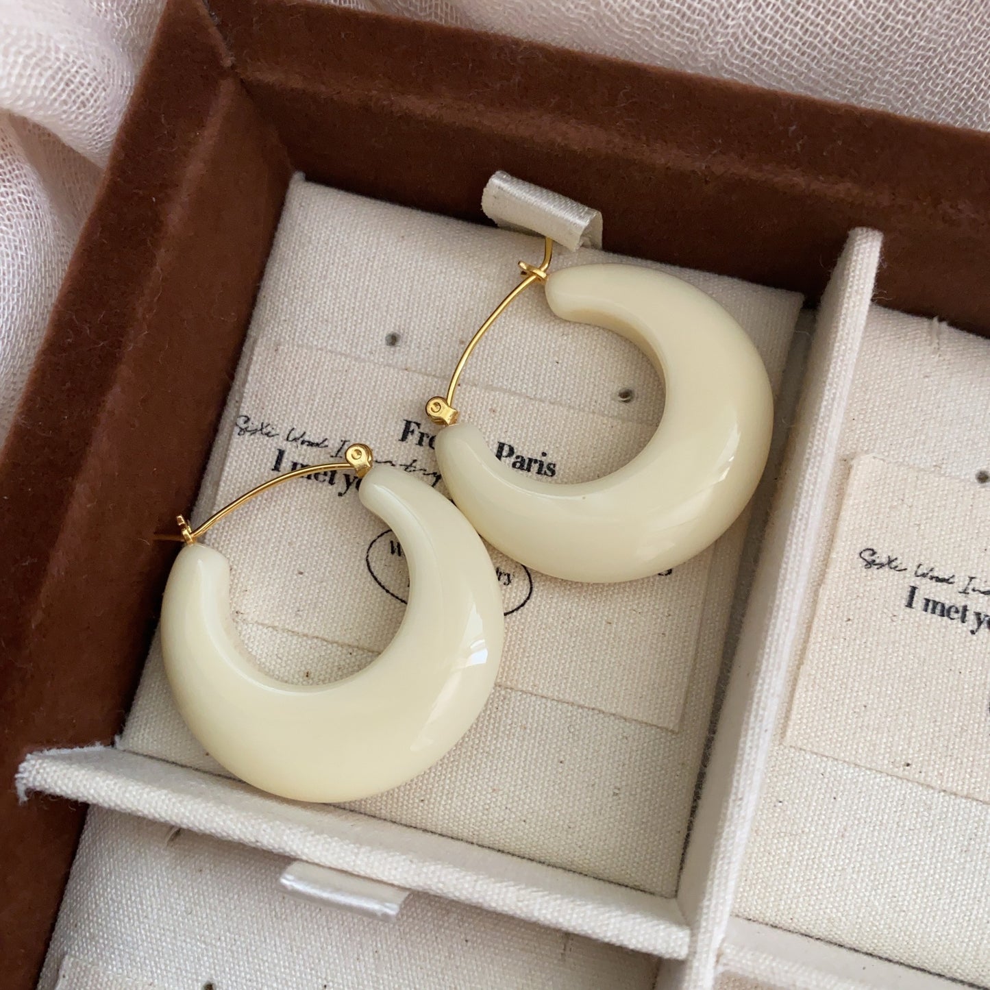 Artsy Semicircle Elegant Wild Candy Color Personalized Earrings