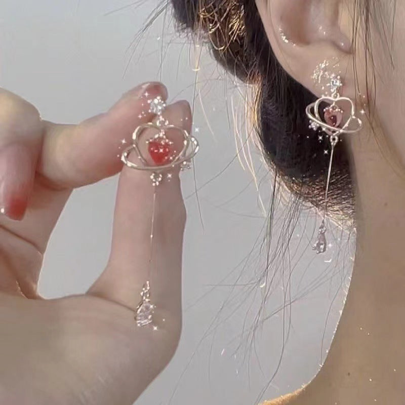 Your Heart Arrow Sweet Loving Zircon Stud Earrings