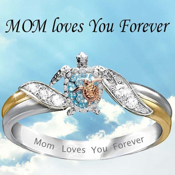 Women's Popular Bee Lettering Creative Animal Shape Ring