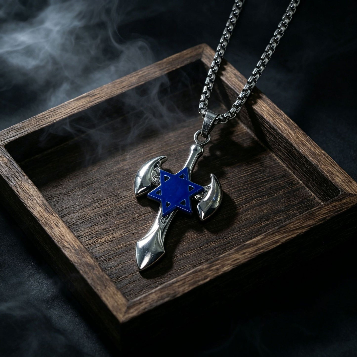 Men's Cross Versatile Personality Hip Hop Tide Necklace