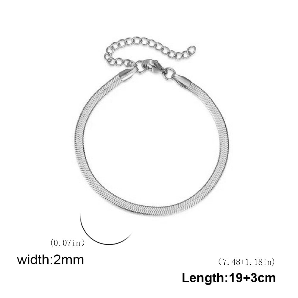 Fashion Personality Source Snake Bones Chain Stainless Bracelet
