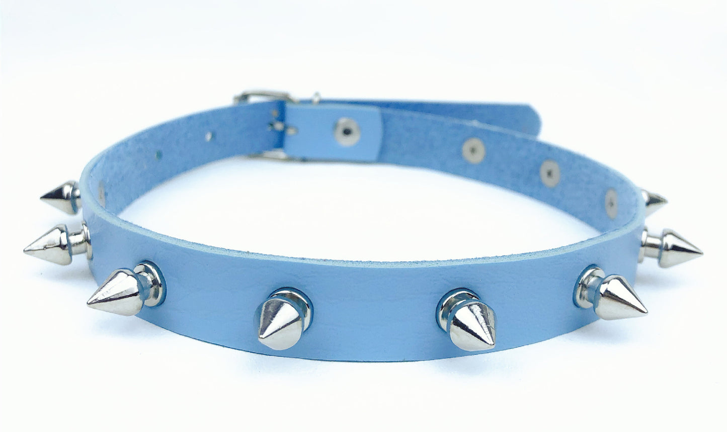 Punk Tip Rivet Leather Gothic Rock Collar