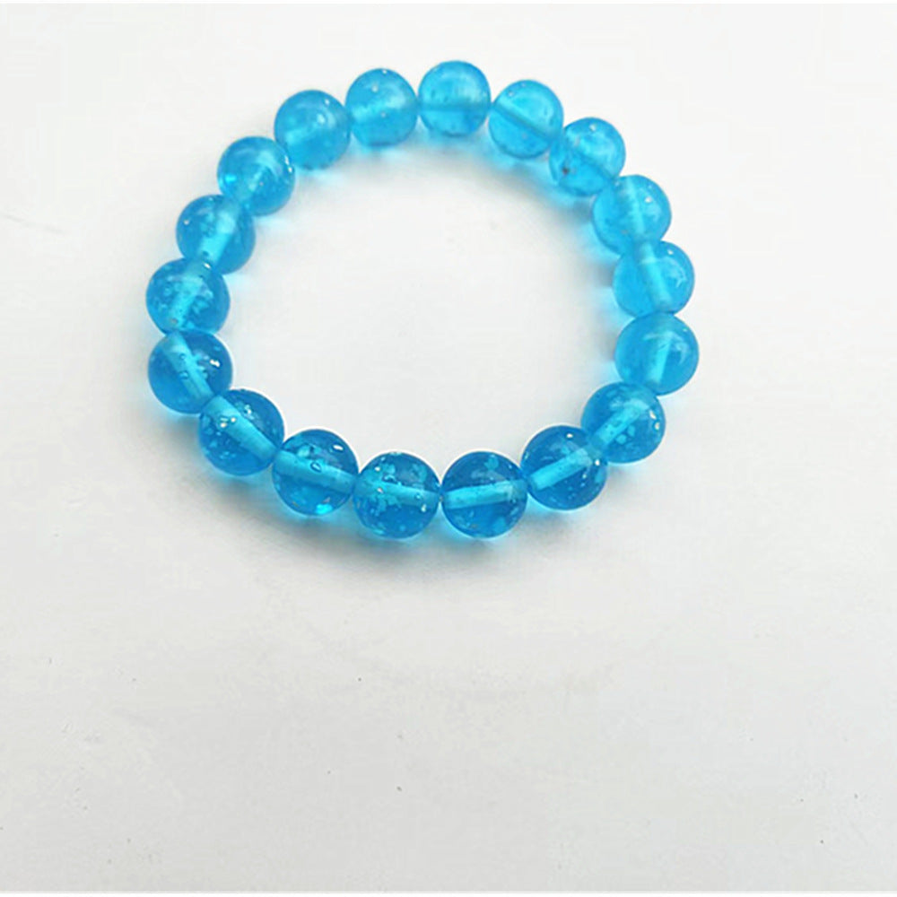 Luminous Stars Glass Bead Transparent Crystal Bracelet