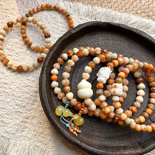 Bodhi Hand Toy Calabash Pliable Temperament Cultural Bracelet