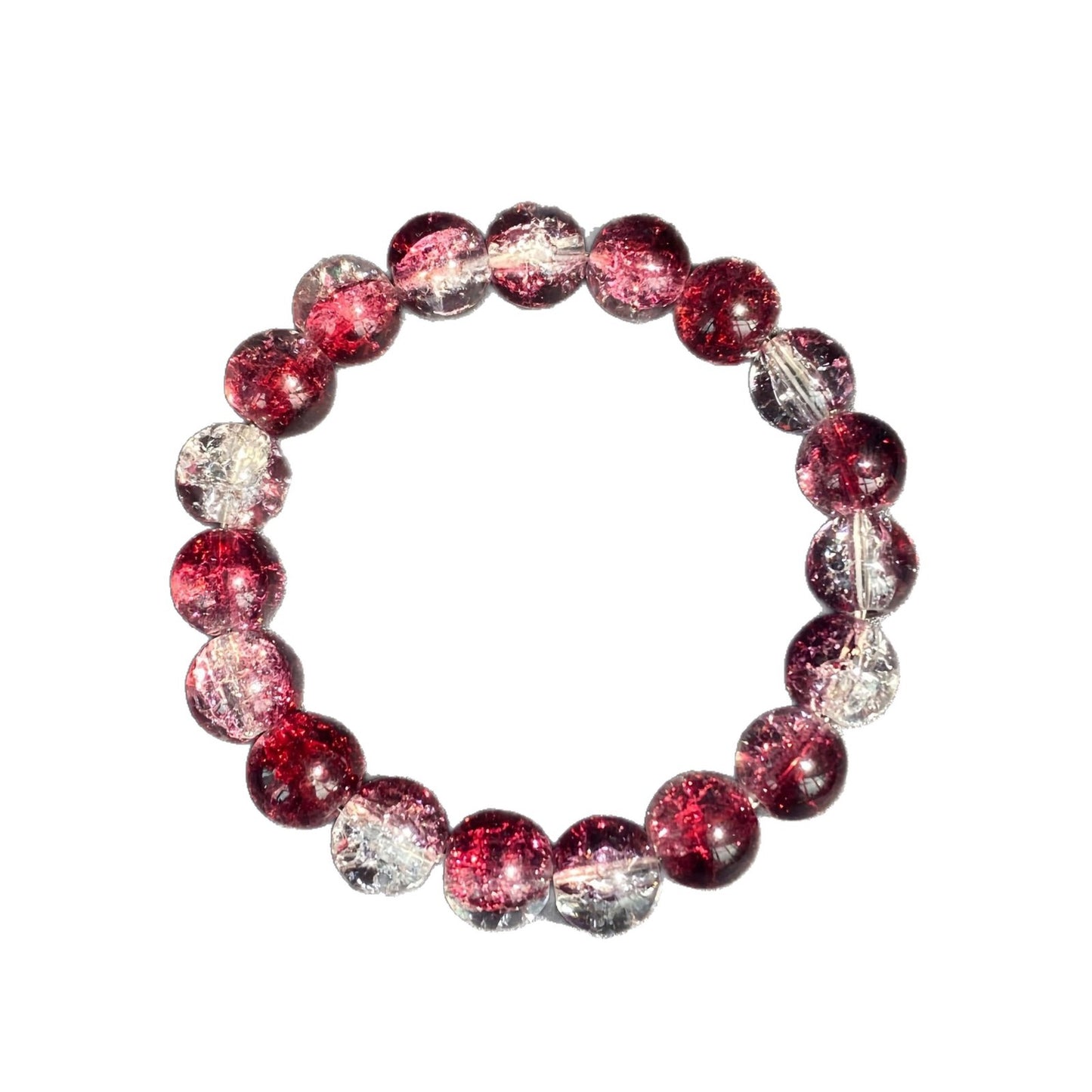 Gradient Burst Flower Release Soothing Mood Bracelet