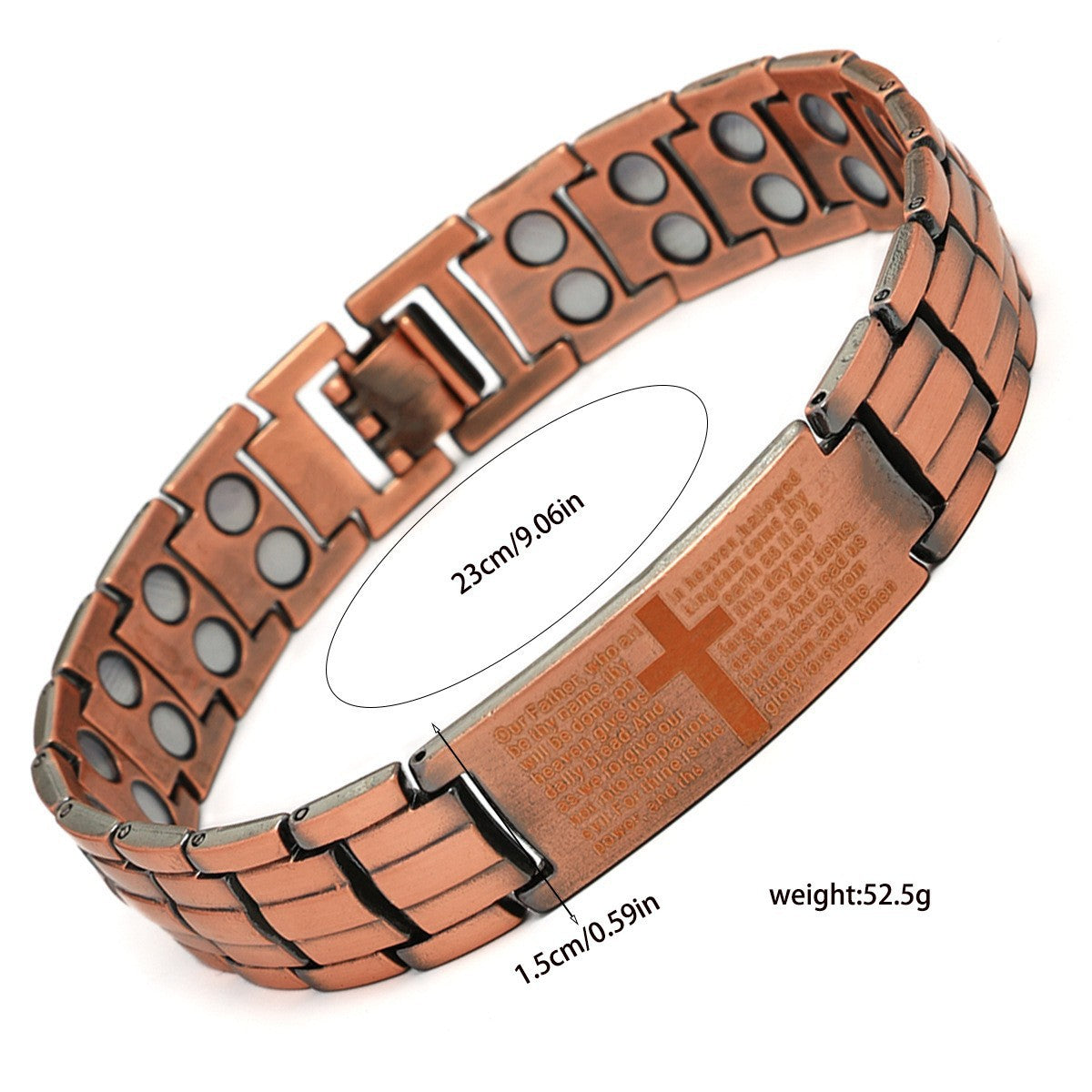 Magnet Retro Fashion Three Rows Full Bracelets