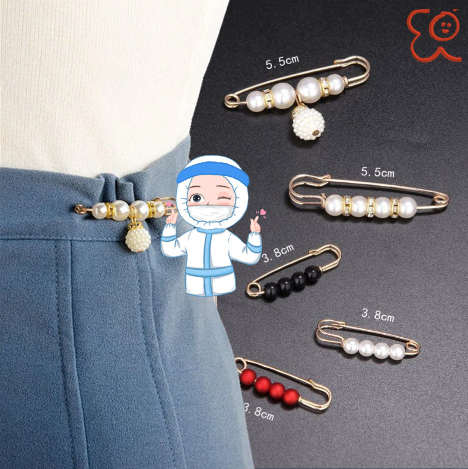 Fixed Clothes Clip Slimming Artifact Brooch Brooches