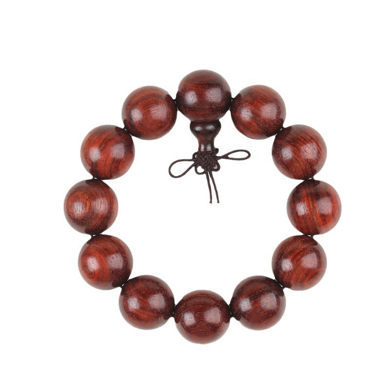 Women's & Men's Red Jasper Mud Material Indonesia Real Venus Lobular Rosewood High Bracelets