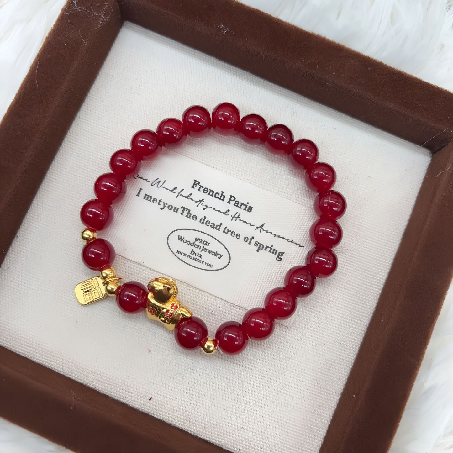 Horse Crystal String Beads Gift For Bracelets