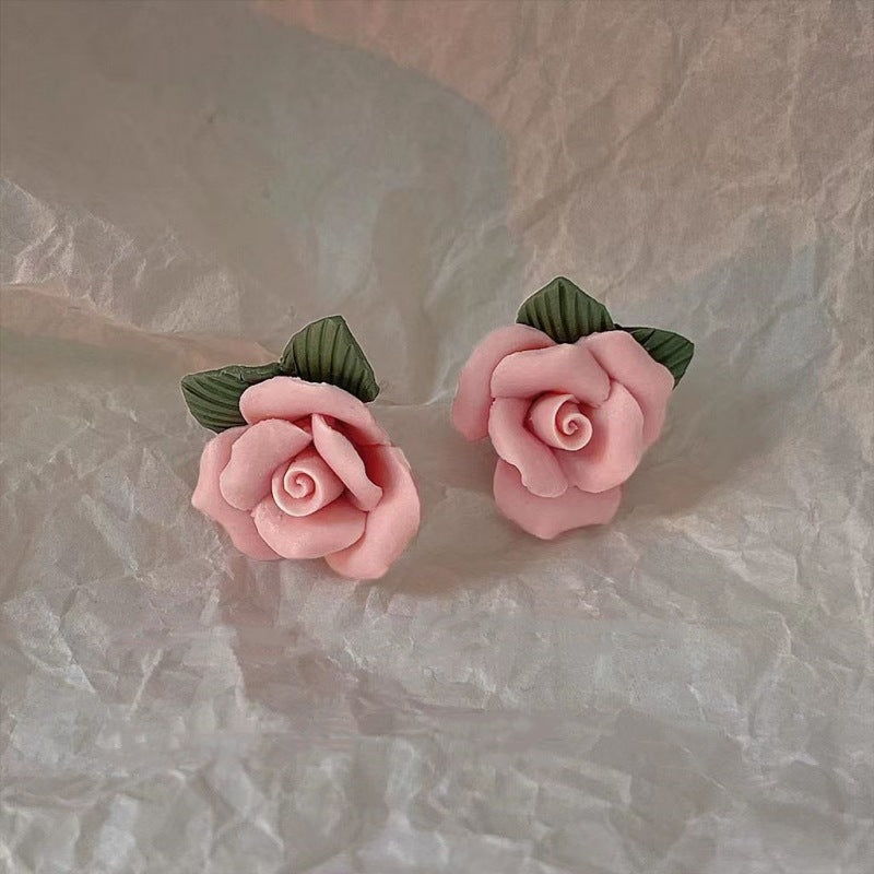 Style Fresh Sweet Camellia Trendy Summer Niche Design Rings