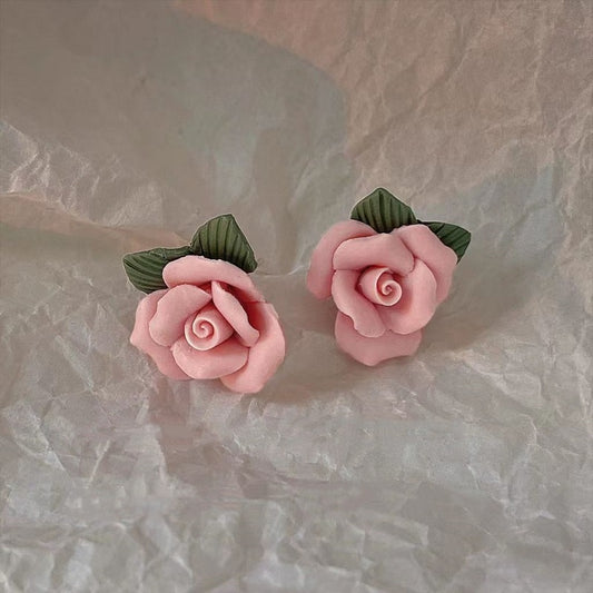 Style Fresh Sweet Camellia Trendy Summer Niche Design Rings