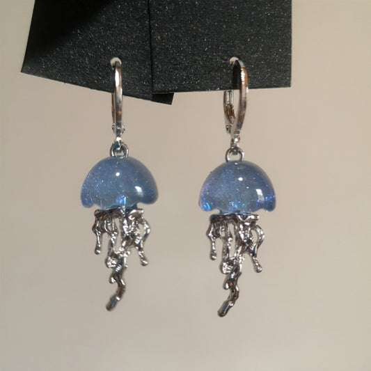 Sweet Personalized Minority Style Blue Jellyfish Pendants