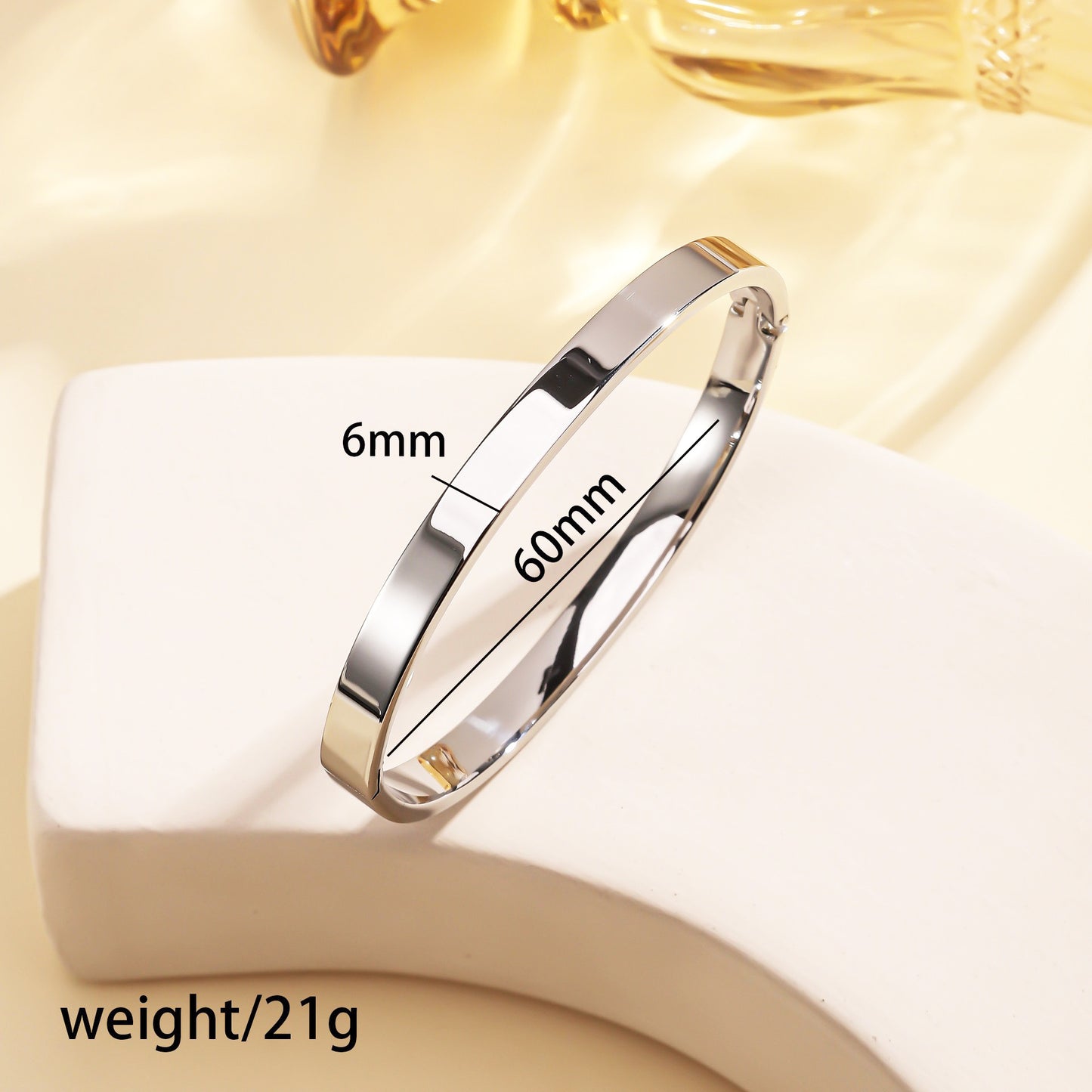 Titanium Steel Stainless Real Gold Furnace Bracelets