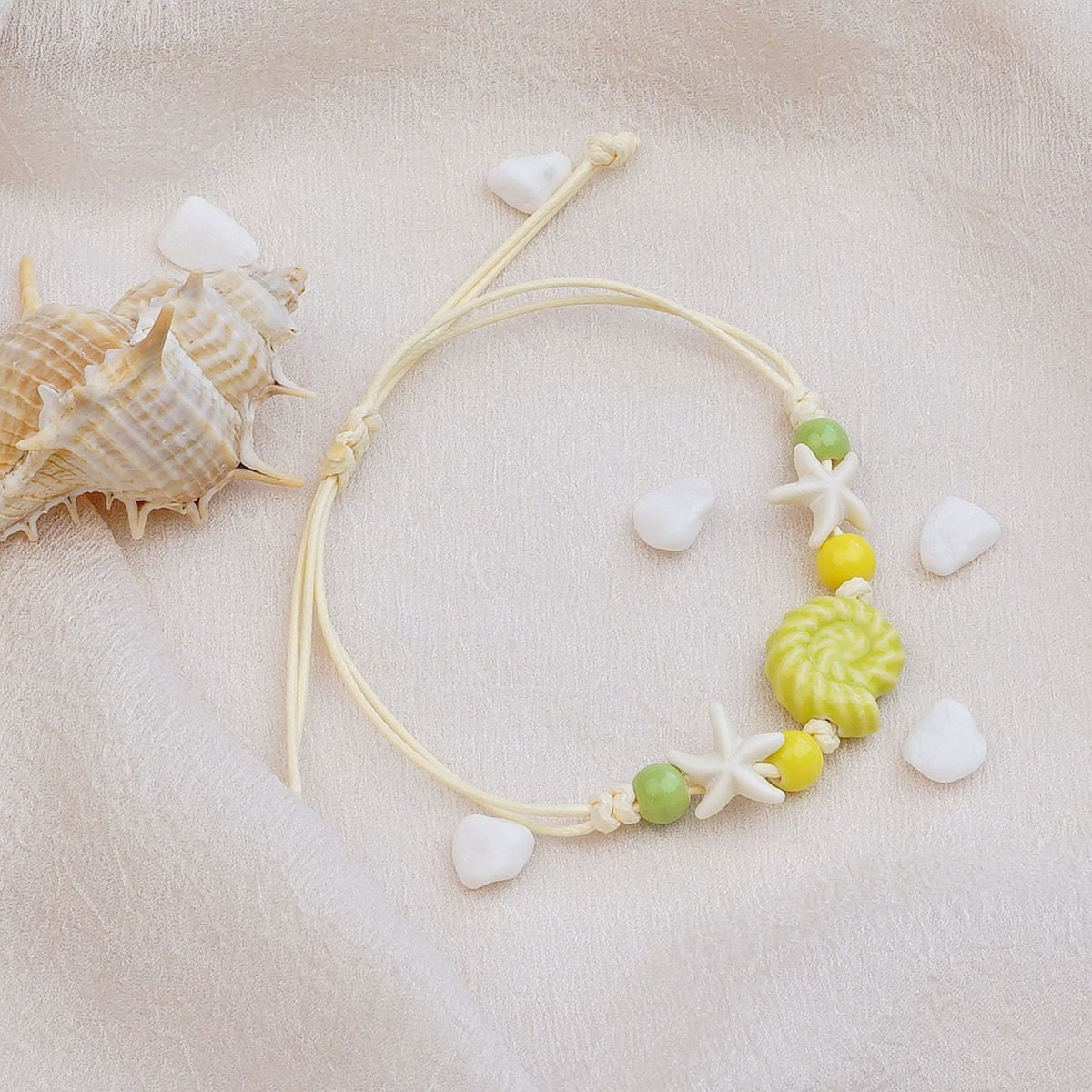 Ceramic Design High-grade Female Sweet Travel Simple Fresh Bracelet