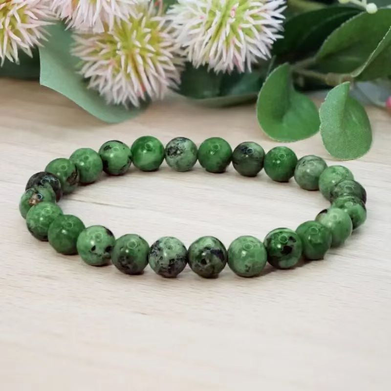Red Green Treasure Amethyst Sunstone Lapis Lazuli Tiger Eye Handmade Bracelets