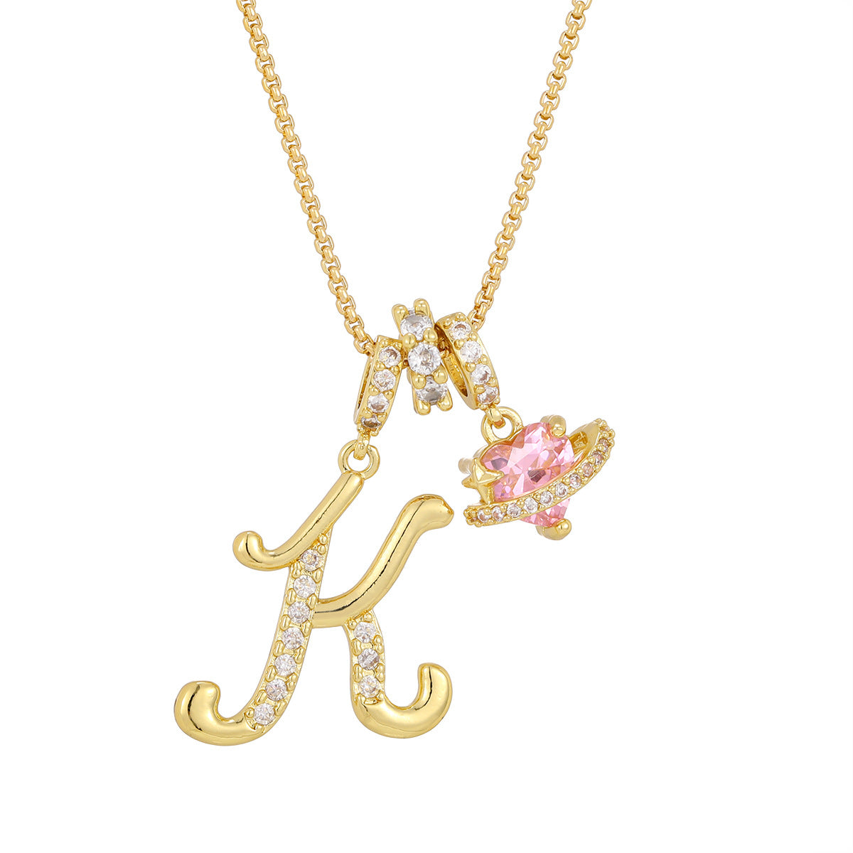 Dopamine English Letter Light Luxury Minority High Pendants