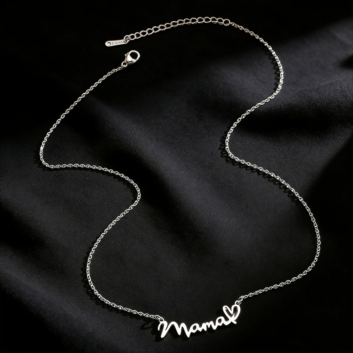 Steel English Letter Mother's Day Gift Simple High Bracelets