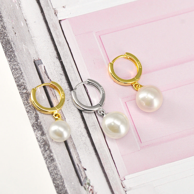 Women's Shell Pearl Fashion Simple Style Long Rings