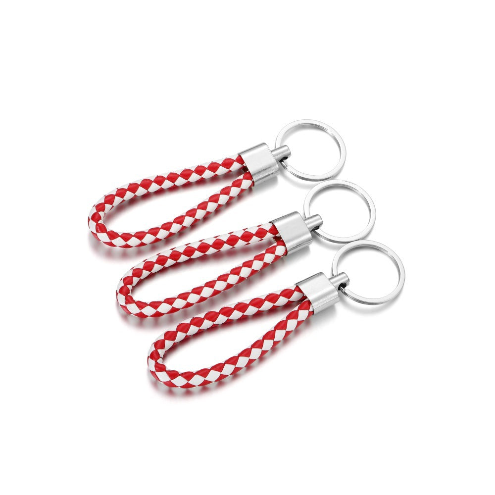 Color Creative Weaving Leather Rope Car Jewelry Accessories