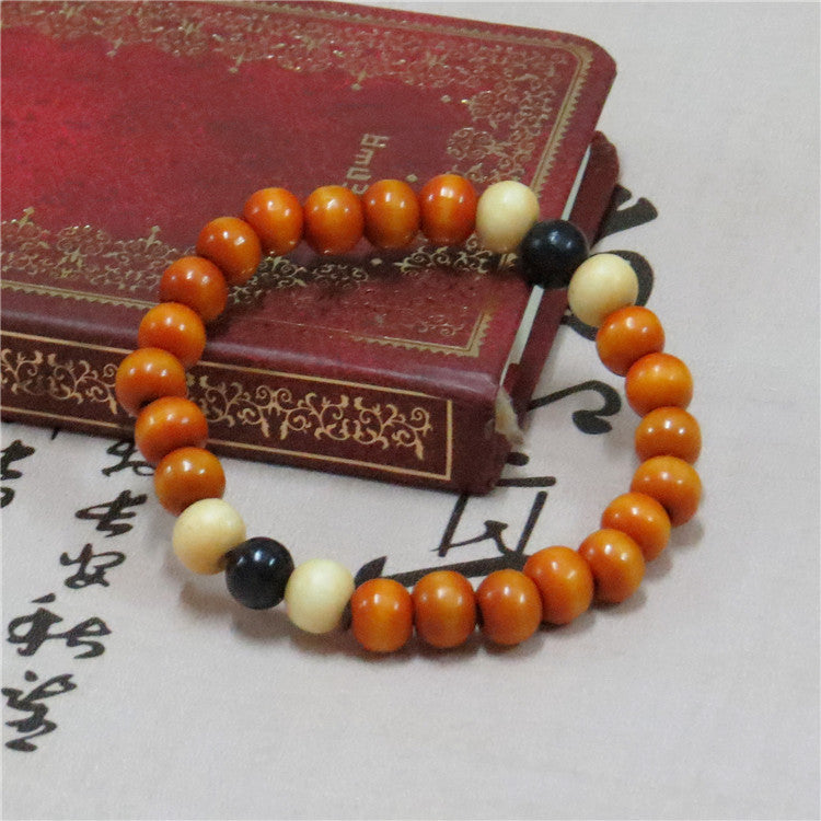 Beads Yuan Decoration Imitation Rosewood Gift Hand Shop Small Treasure Bracelet