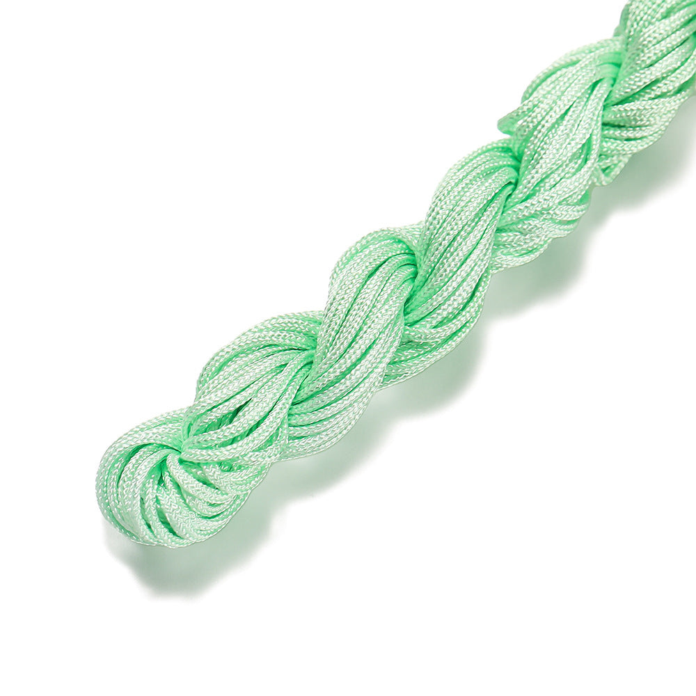 Handmade Braided Jade Strand Red Rope Thread Chinese Knot Hanging Ornaments