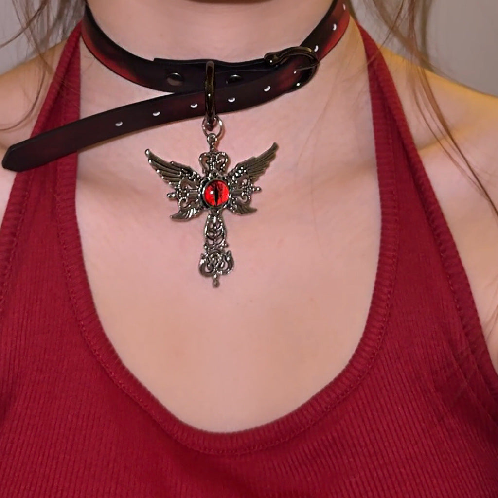 Women's Warm Color Changing Leather Hot Senior Clavicle Collar
