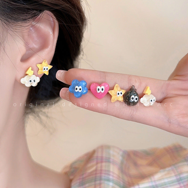 Needle High-grade Female Affordable Luxury Style Tassel Niche Temperamental Earrings