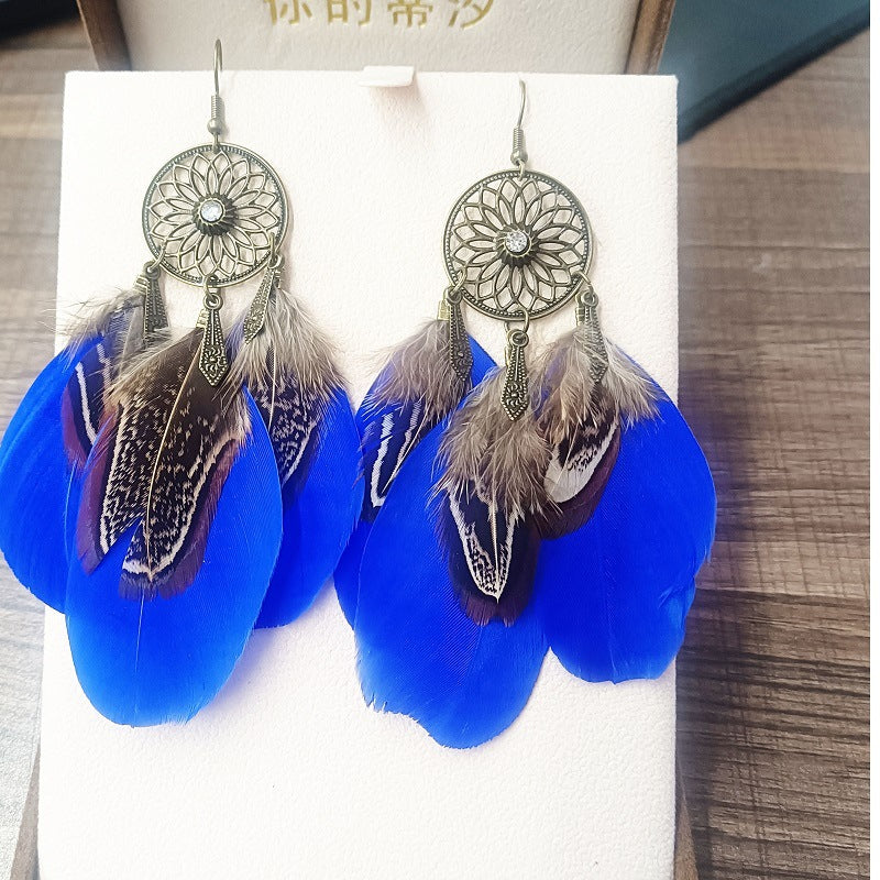 Sunflower Fashion Simple Feather Your Daisy Earrings