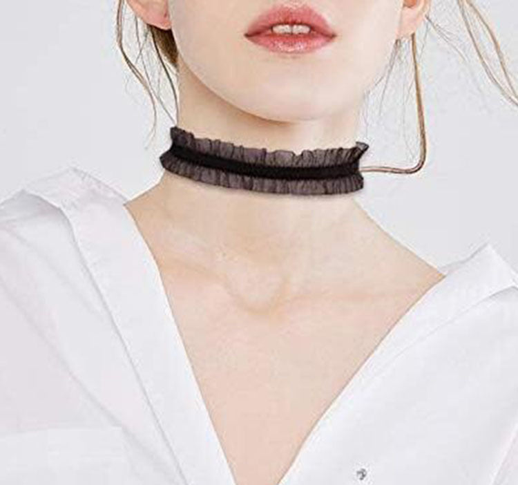Women's Chain Black Clavicle Simple Sexy Exaggerated Necklaces