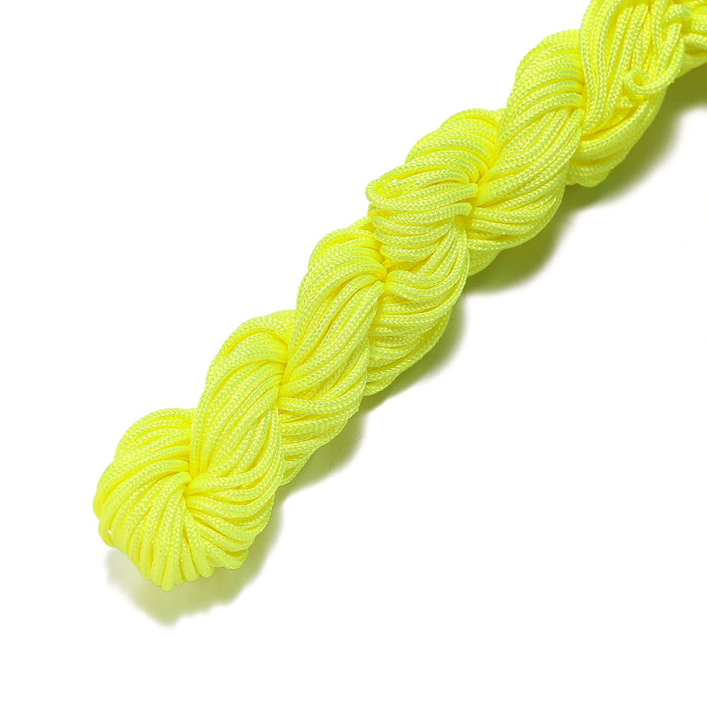 Handmade Braided Jade Strand Red Rope Thread Chinese Knot Hanging Ornaments