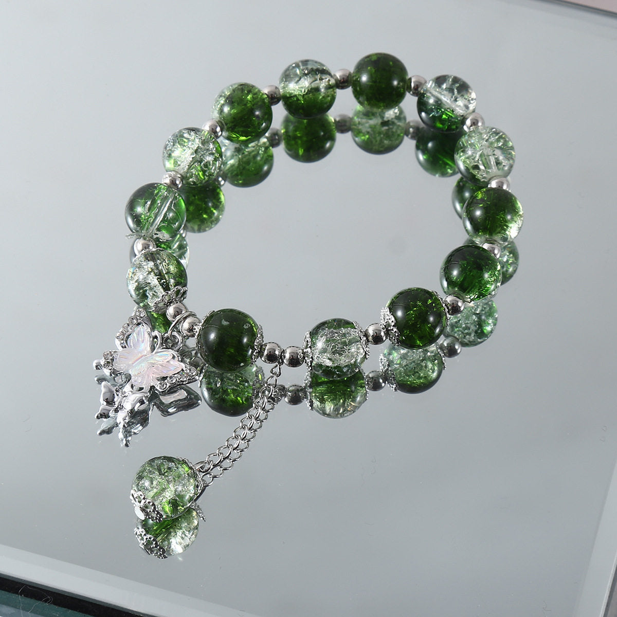 Broken Female Design Mori Style Sweet Color Bracelet