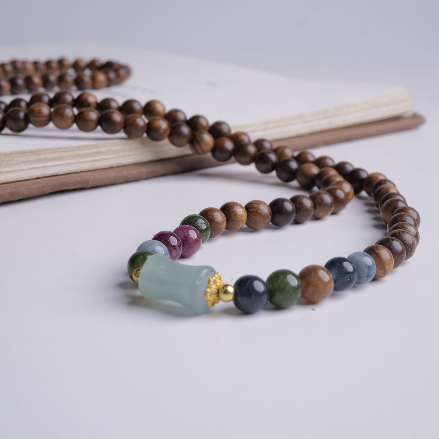 Women's & Men's Rosewood Wooden Cultural Artifact Ethnic Style Beads Chinese Handmade Bracelets