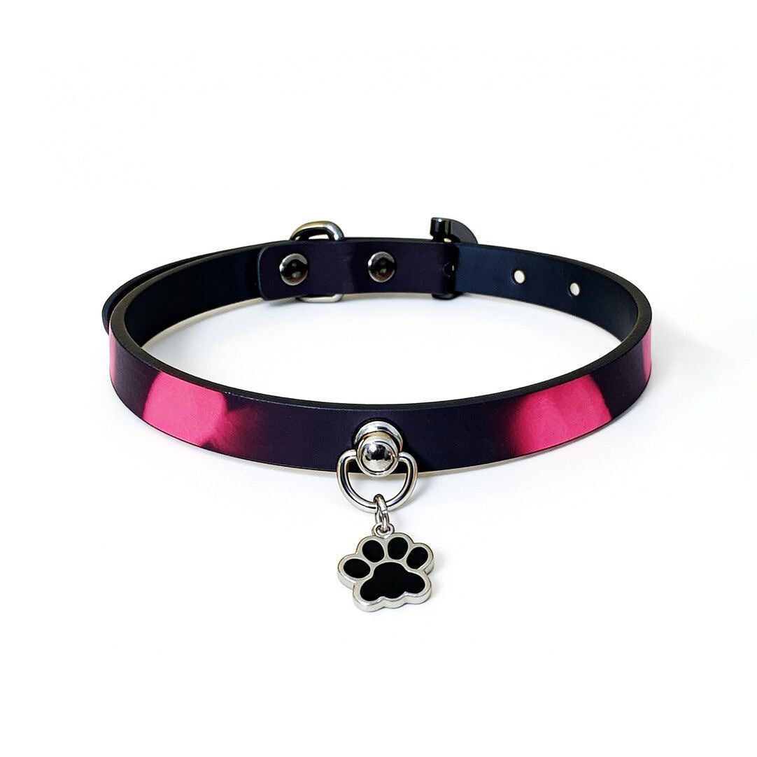 Modeling Soft Leather Trendy Cool High-grade Sense Clavicle Collar