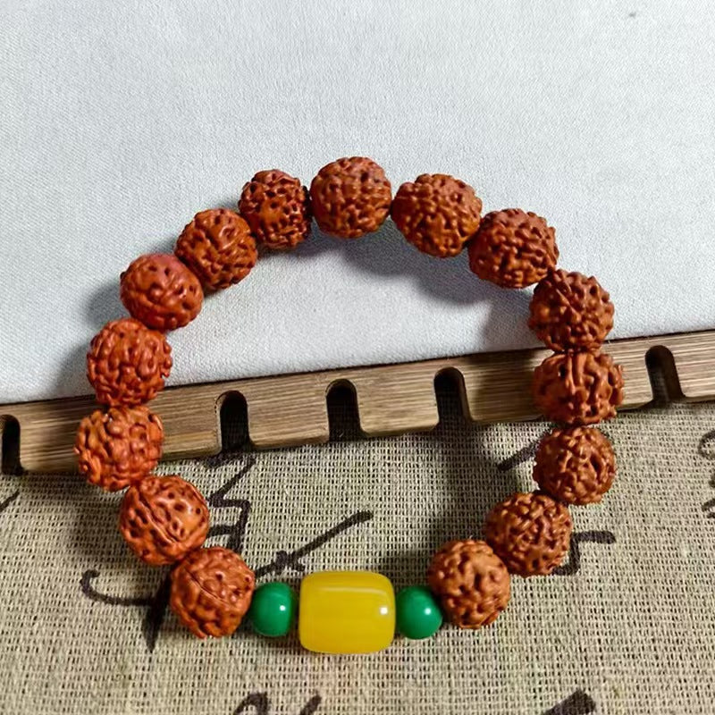 Women's & Men's Natural Bodhi Seeds Prayer Beads National Style Scenic Spot Buddha Bracelet